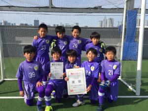 結果発表 19年2月10日 日 キッザニア東京杯 有明予選 3年生大会 フットサルクラブ東京